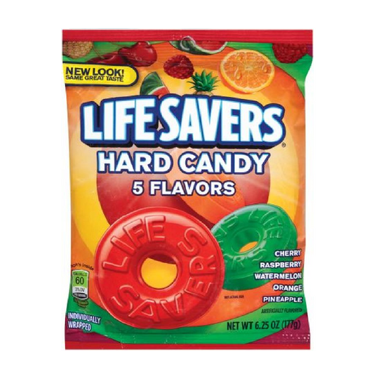 Lifesavers Hard Candy 5 Flavors 6.5OZ