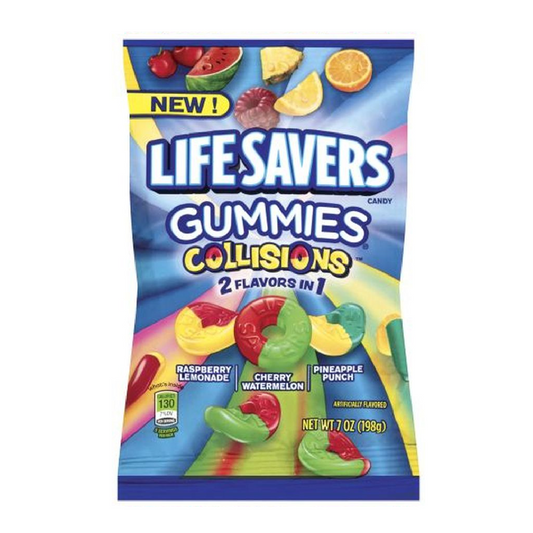 Life savers Gummies Collisions 7 oz