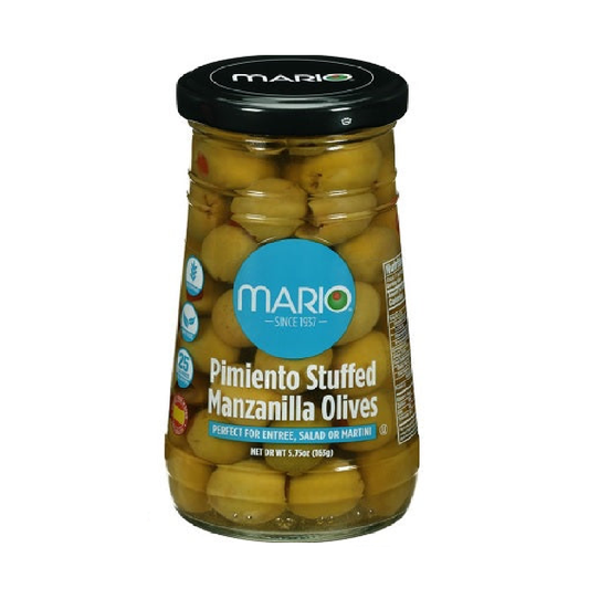 Mario Pimiento Stuffed Manzanilla Olives 5.75OZ