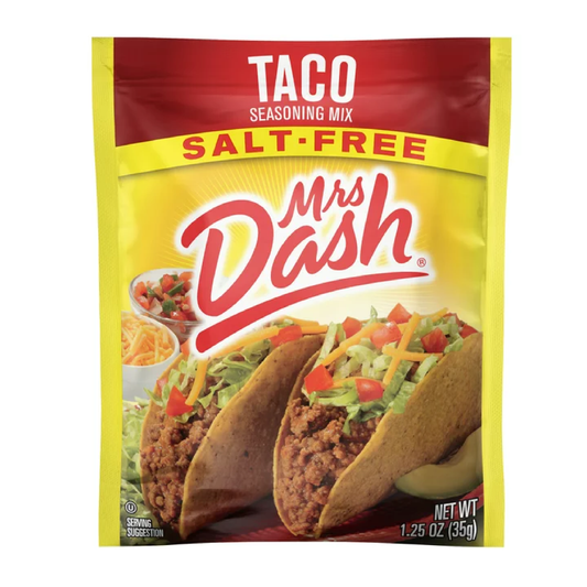 Mrs Dash Taco Seasoning Mix Packets | 1.25oz