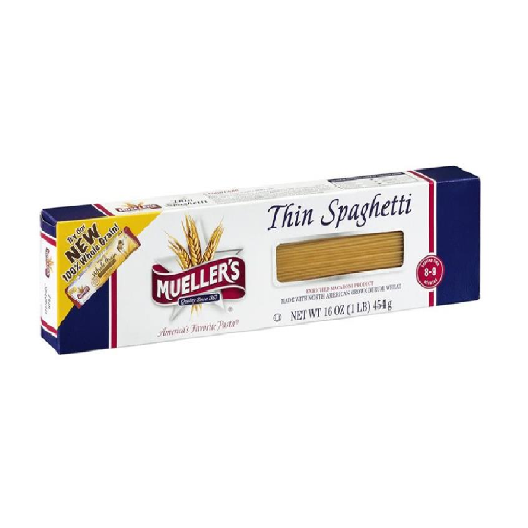 Mueller's Thin Spaghetti Noodles 16OZ