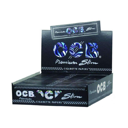 OCB Premium Unbleached Rolling Papers Slim