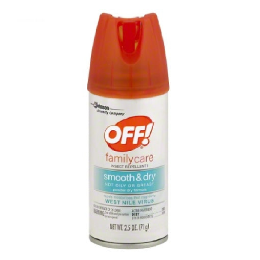 OFF! Smooth & Dry Bug Spray 2.5OZ