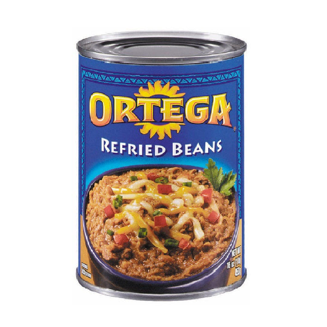 Ortega Refried Beans 16OZ