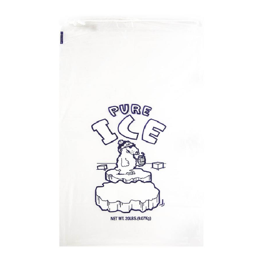 Ice Bags With String 20LB