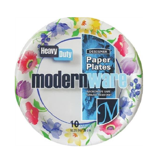 Modern Ware Paper Plates 10.25"