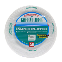 Nature's Own Green label Paper Plates 9