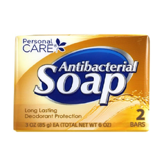 Personal Care Antibacterial Soap 2CT