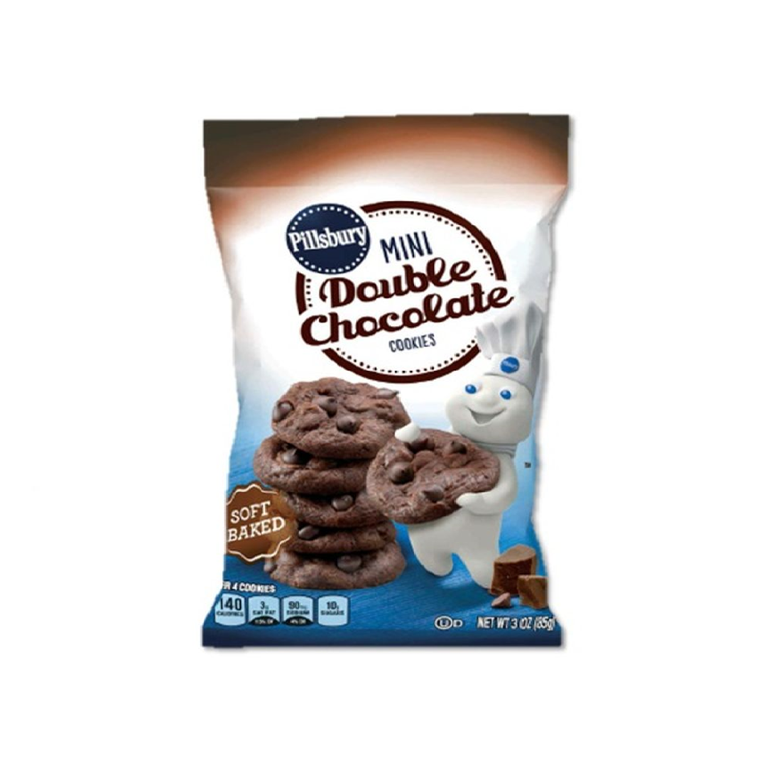 Pillsbury Double Chocolate Soft Baked Mini Cookies 3 oz