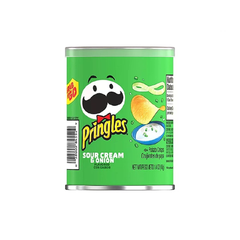 Pringles Small Sour Cream & Onion Chip Cans 1.4 oz