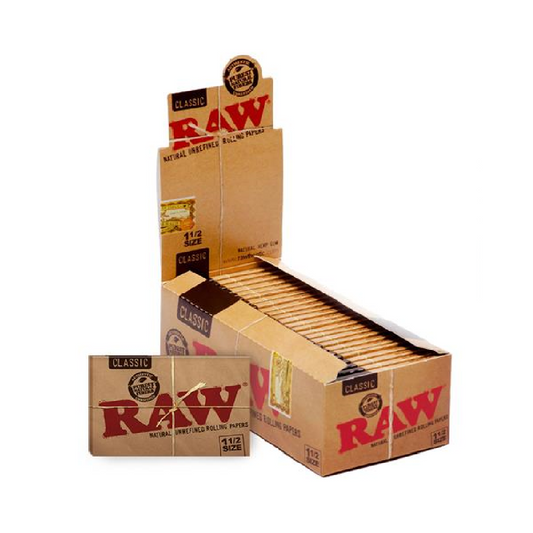 Raw Classic Rolling Papers 1 1/2