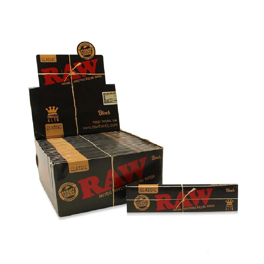Raw Classic Black King Rolling Papers