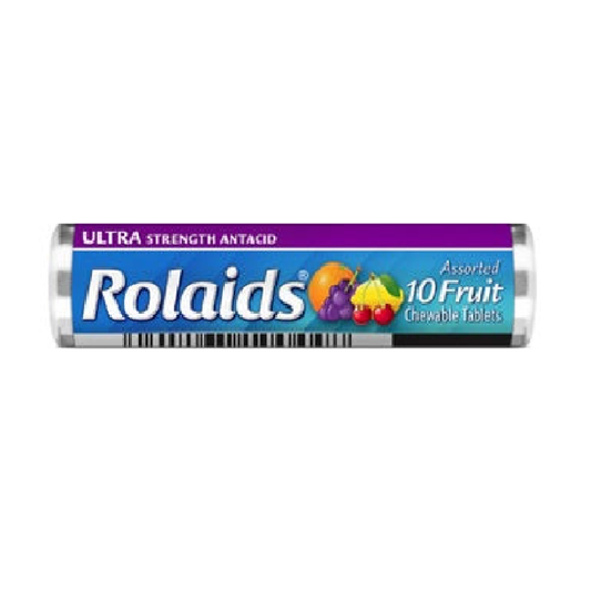 Rolaids Ultra Fruit Tablets 10CT