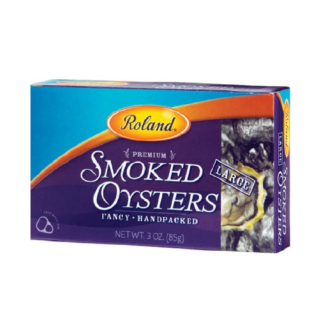 Roland Smoked Oysters Large 3OZ