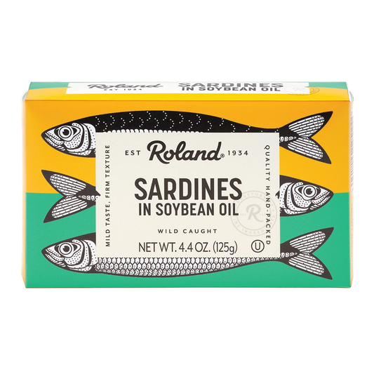 Roland Wild Caught Sardines In Soybean Oil | 4.4oz