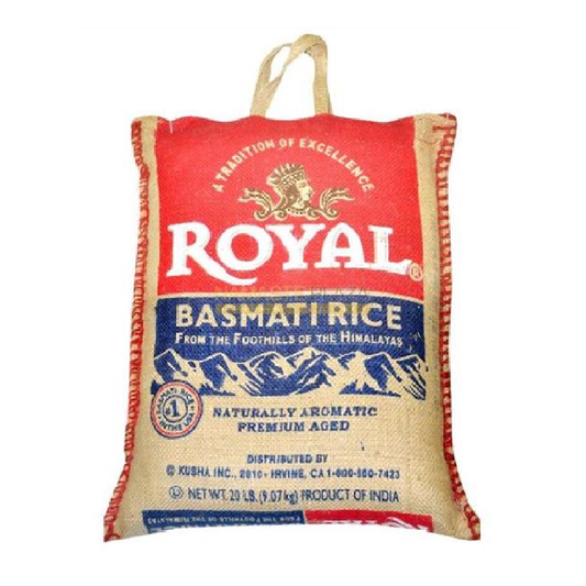 Royal Basmati Rice 20LB