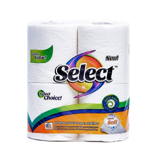 Select Bathroom Tissue Rolls (4 Rolls)