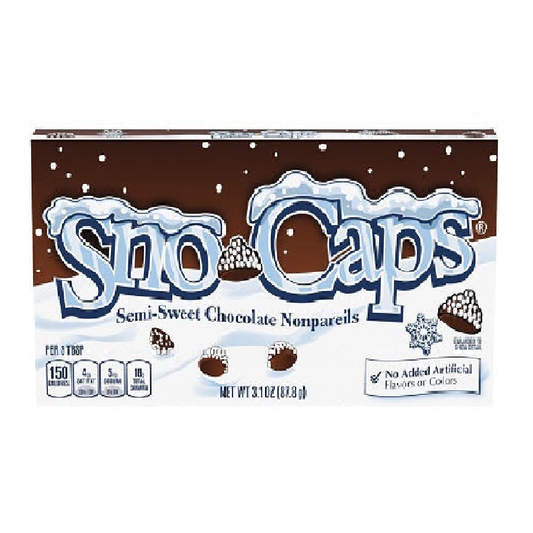 Sno Caps Semi-Sweet Chocolate Nonpareils 3.1oz