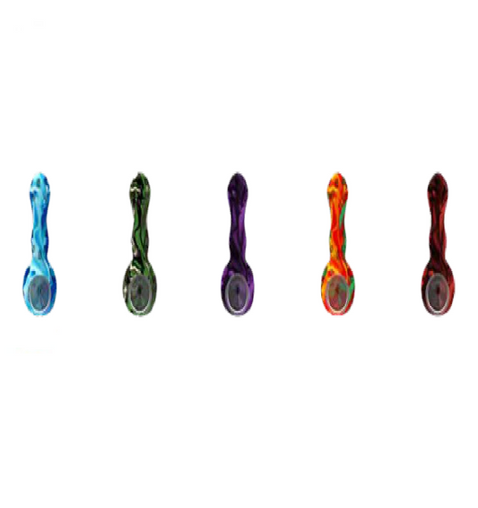 TSUNAMI Assorted Colors Silicone Hand Pipes