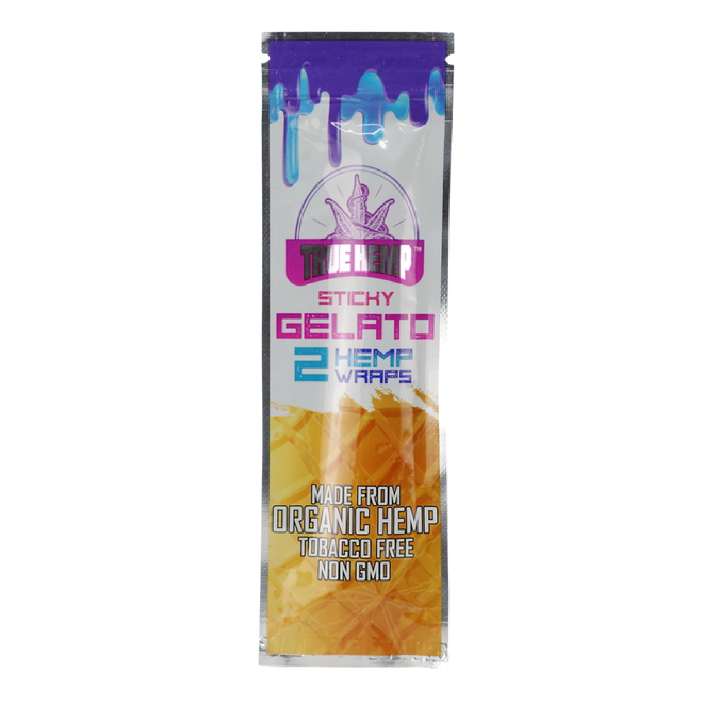 True Hemp Sticky Gelato Wraps 2PK