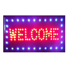 Welcome LED Sign 19