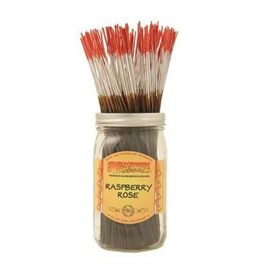 Wild Berry Raspberry Rose Incense Sticks 10 Count