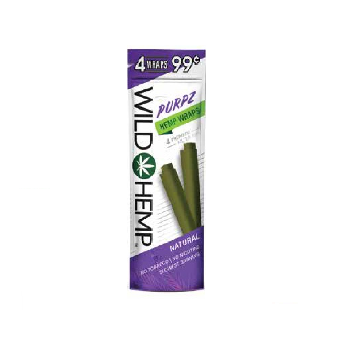 Wild Hemp Purpz Rolling Wraps