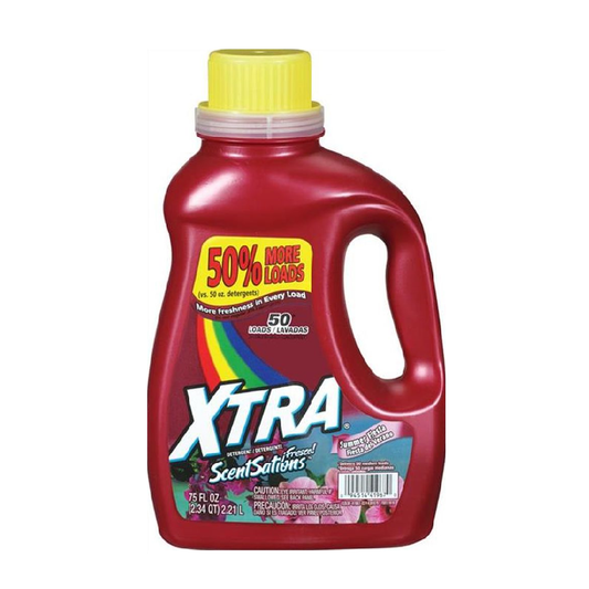 X-TRA Liquid Laundry Detergent Summer Fiesta 75 oz