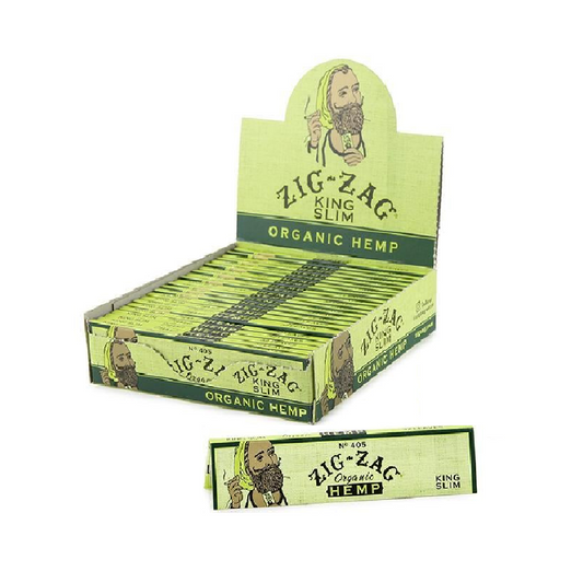 Zig Zag Organic Hemp Rolling Papers King Slim