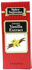 Spice Supreme Extract Imitation Vanilla 2 oz