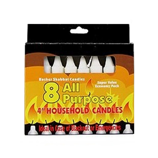 Candle Emergency Household Candles 8 Count