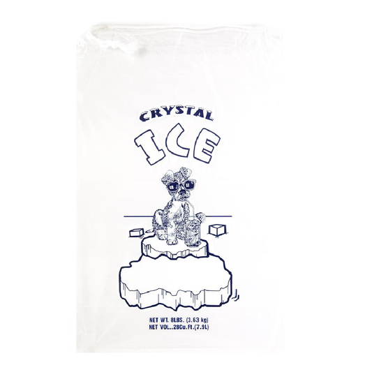 Ice Bags With String 8LB