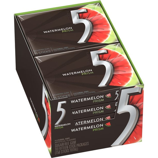 5 Gum Watermelon Prism