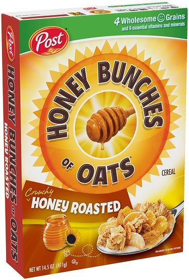 Honey Bunches Of Oats 14.5oz Honey Roasted