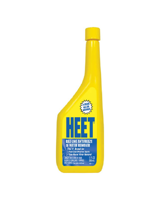 HEET Gas-Line Antifreeze & Water Remover 12OZ