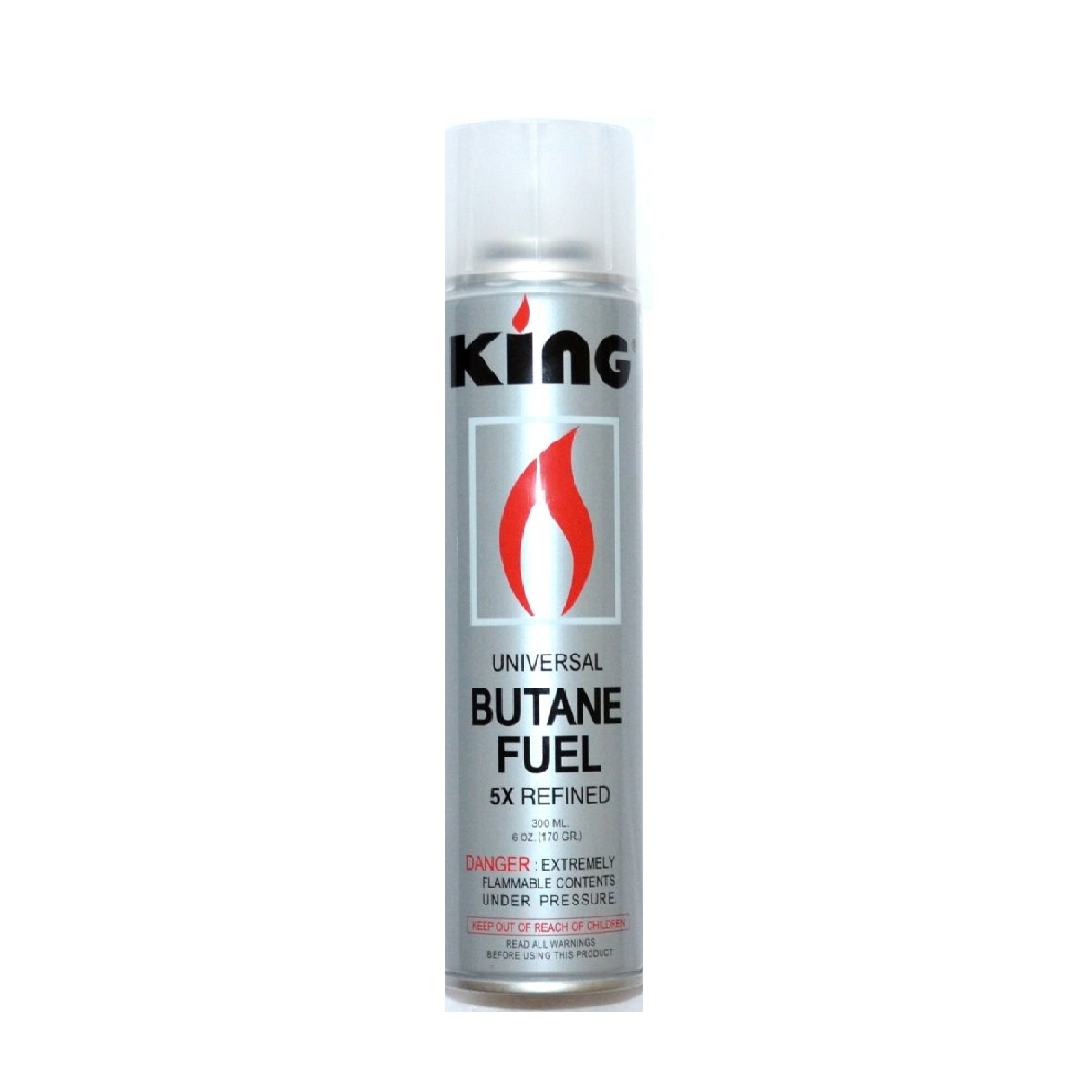 King 5x Butane Fuel 6 OZ