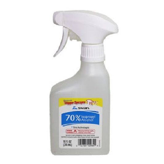 SWAN 70% Alcohol Spray Bottle 10OZ