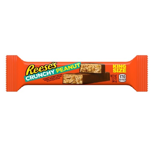 Reese's Crunchy Peanut King Size Bar 3.2 oz