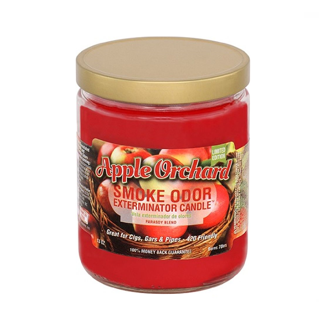 Smoke Odor Scented Candles Apple Orchard 3 oz