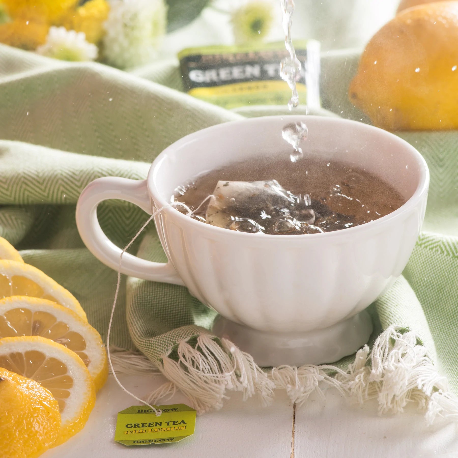 Bigelow Lemon Green Tea | 20 Tea Bags