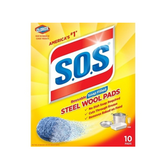 Clorox S.O.S Soap Filled Steel Wool Pads