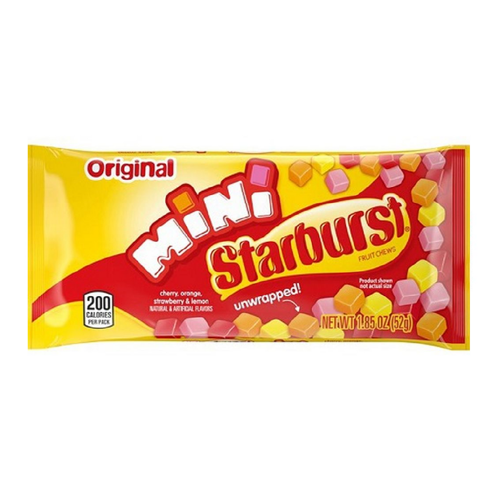 Starburst Fruit Chews, Original, Minis, Unwrapped! - 1.85 oz