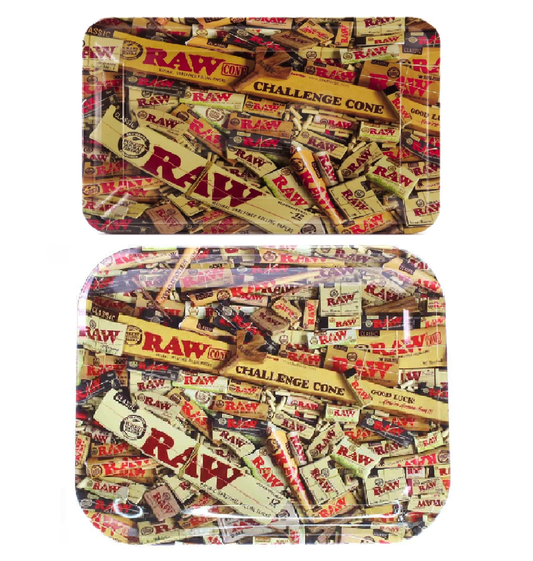RAW Mix Small & Large Size Rolling Trays