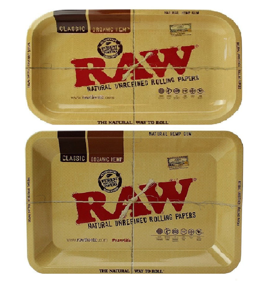 RAW Mini, Small & Large Size Rolling Trays