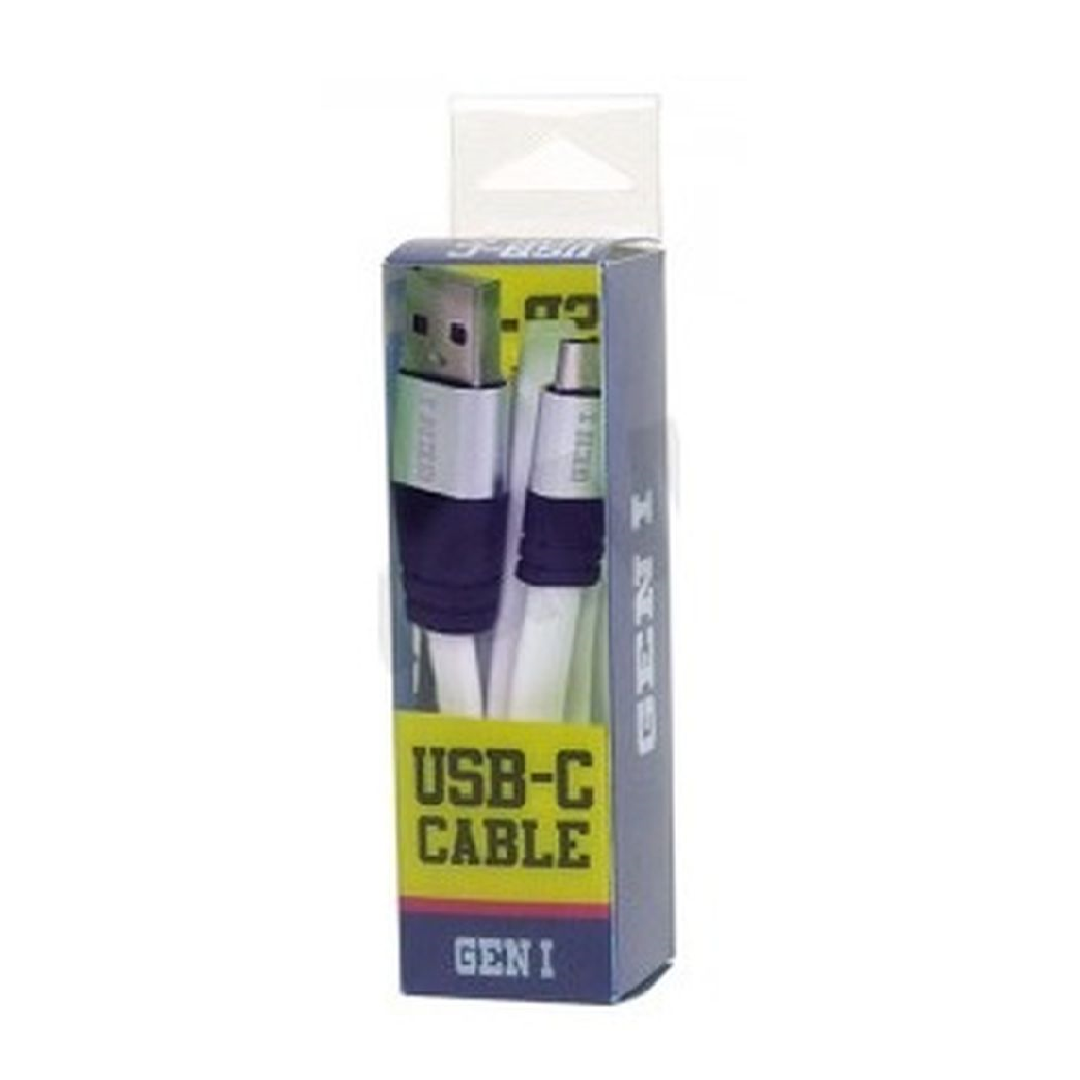 Gen1 White USB-C Cable 3FT