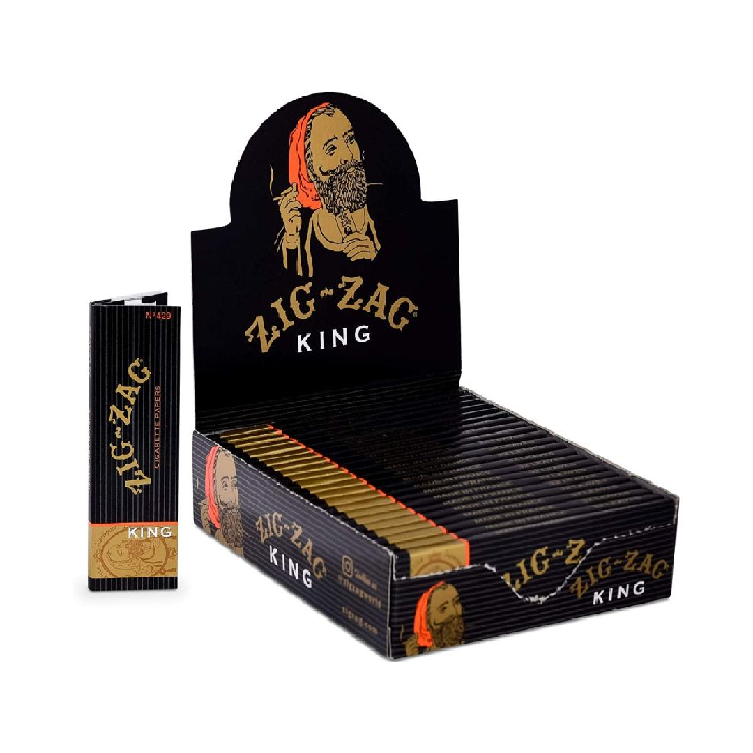 Zig Zag Black King Rolling Papers