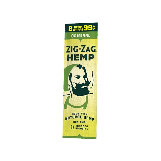 Zig Zag Original Hemp Wraps 2pk